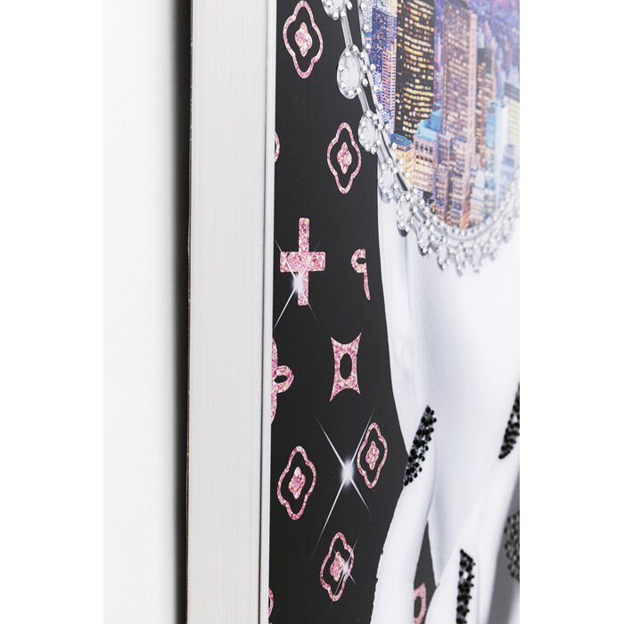 Photo encadrée Vue de New York 80x80 KARE