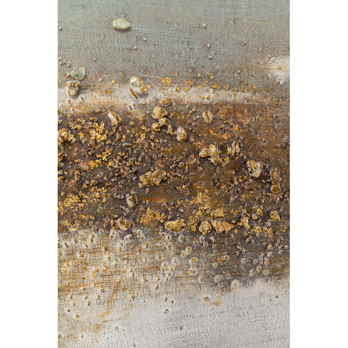 Peinture à l'huile Horizon abstrait 120x90 KARE