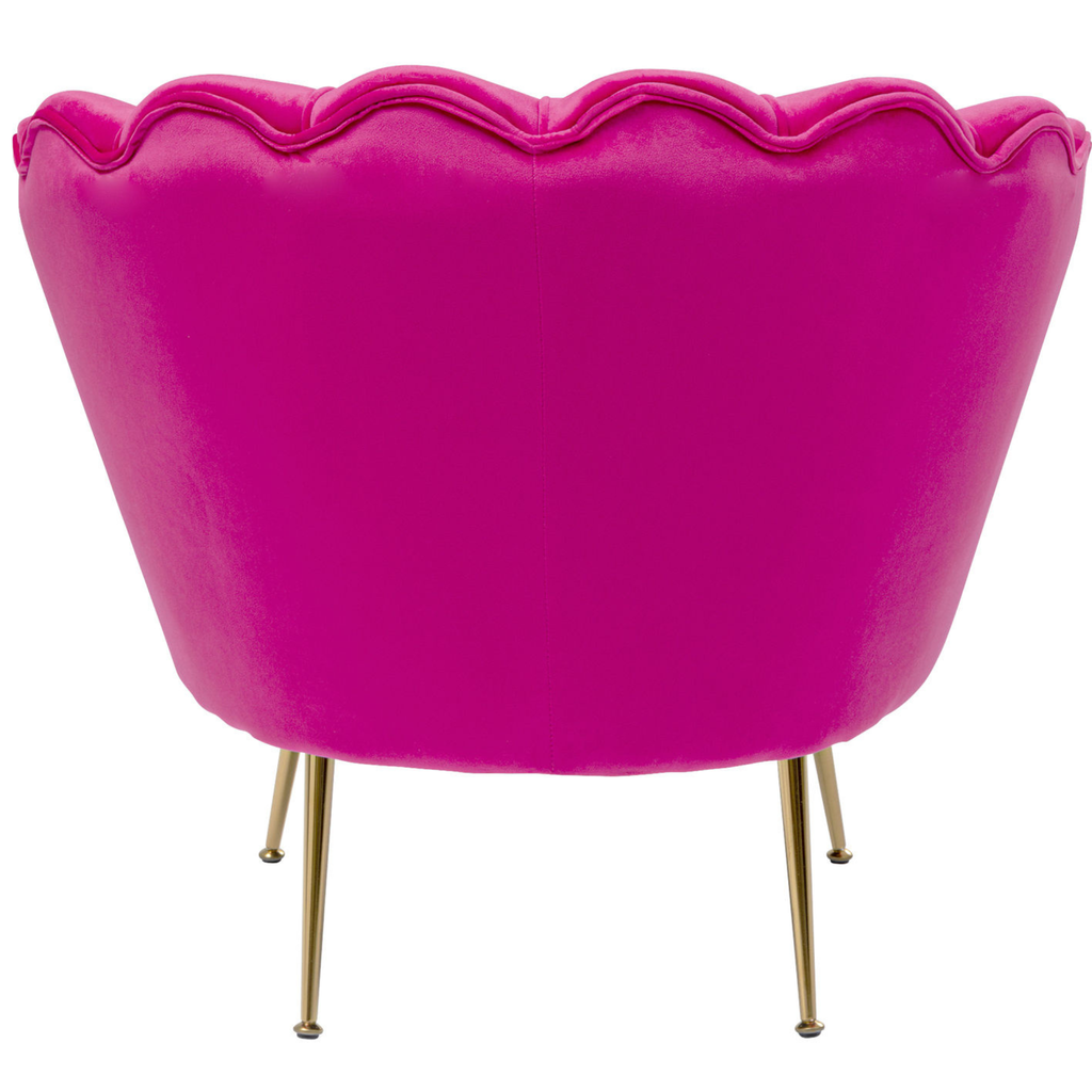 Fauteuil Nénuphar Or Rose