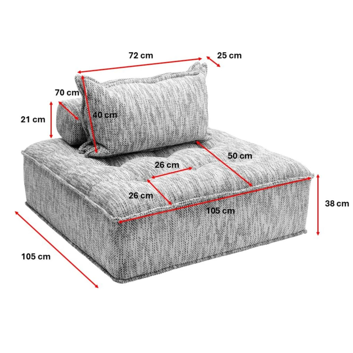 Sofa-Element Portofino