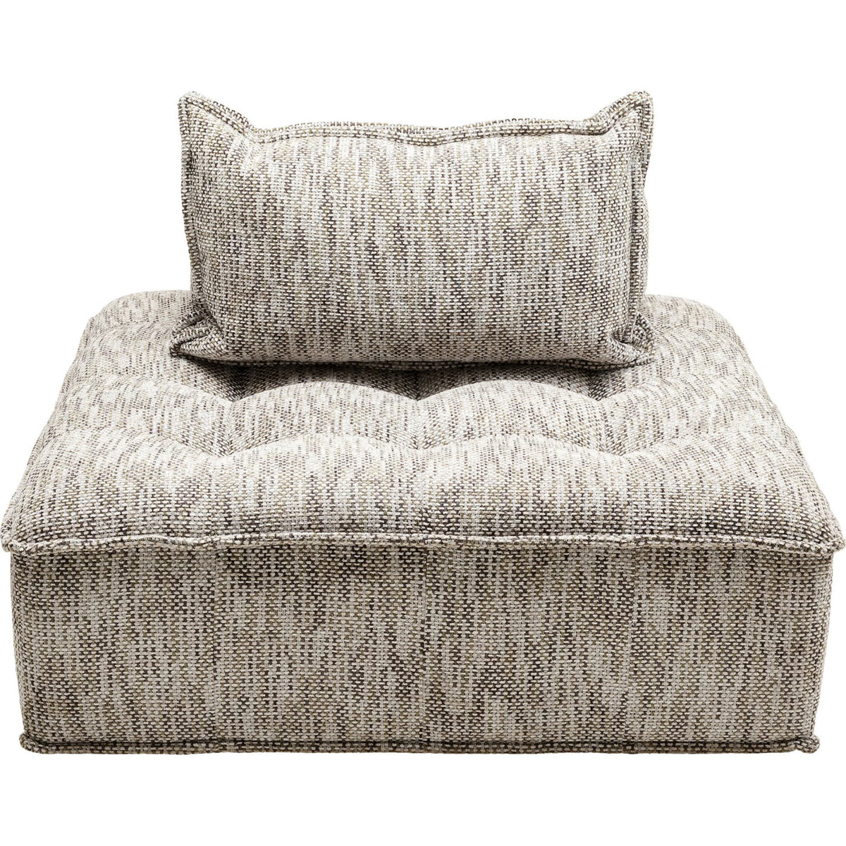 Kare Portofino Sofa Element Grau - Modulares Sitzelement mit Kissen