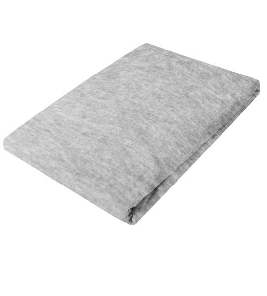 Drap-housse gris chiné 140-160x200cm