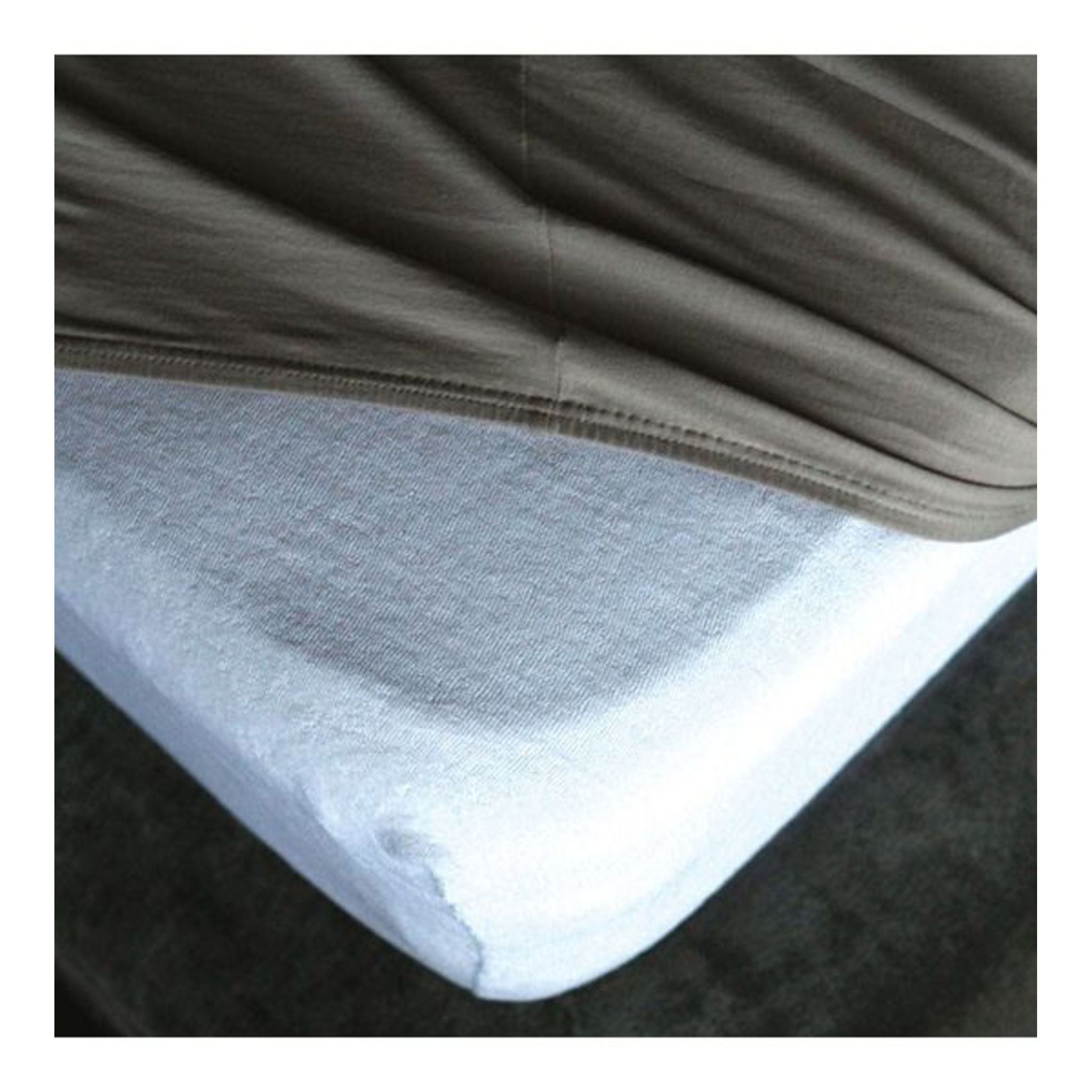 Sommier Fixmolton en tissu éponge extensible 120x200cm