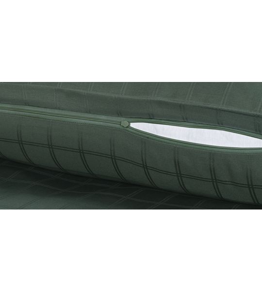 Ensemble Damas, vert foncé, 160x210 / 65x100