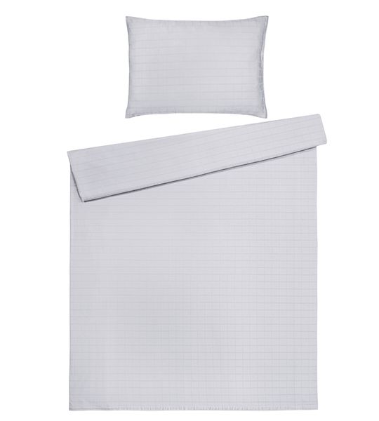 Kissenbezug Damast weiss 50x70