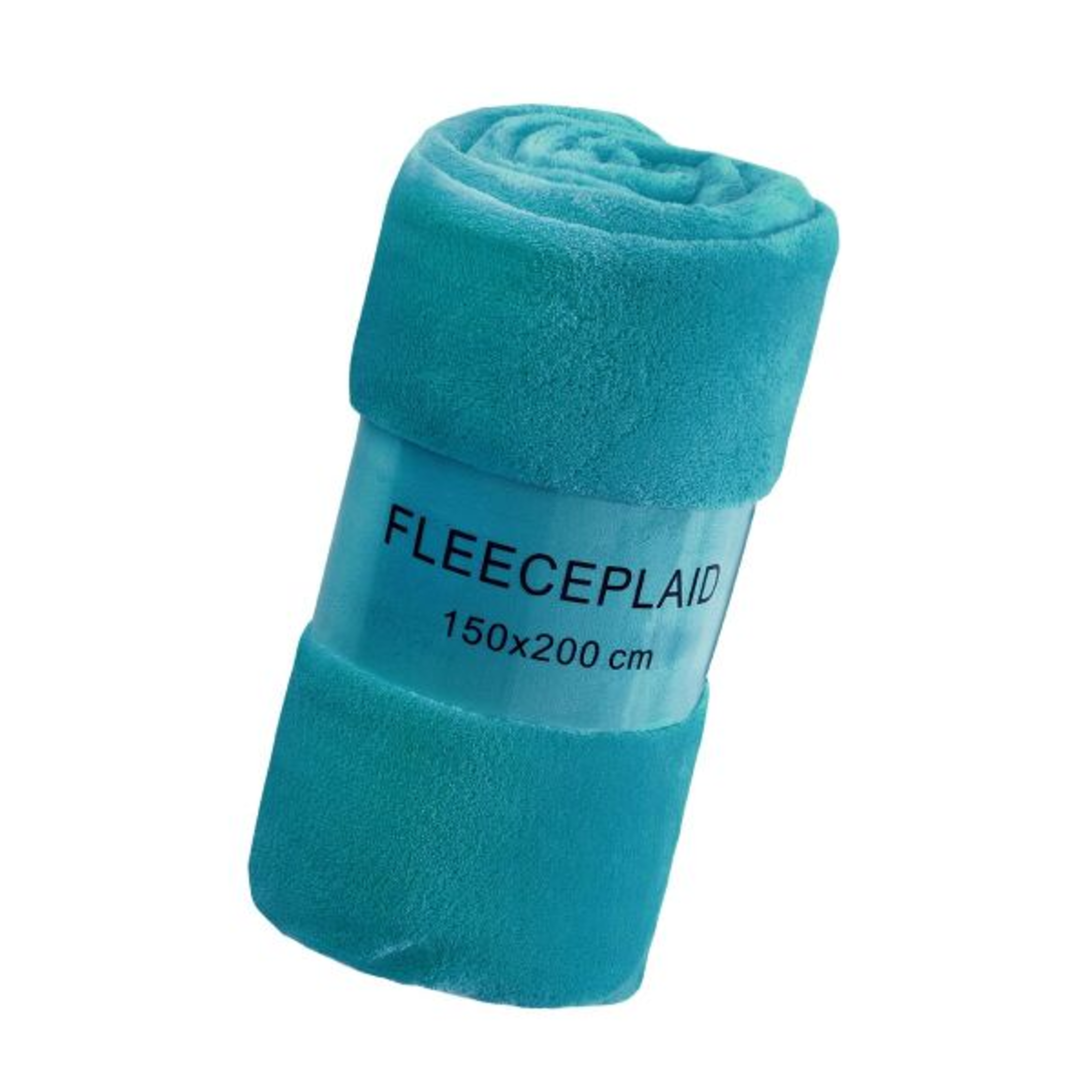 Couverture polaire corail 150x200 aqua