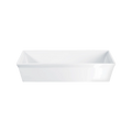 Weiße rechteckige Gratinform aus Porzellan, 34x22 cm, ASA Selection – ideal zum Backen und Überbacken