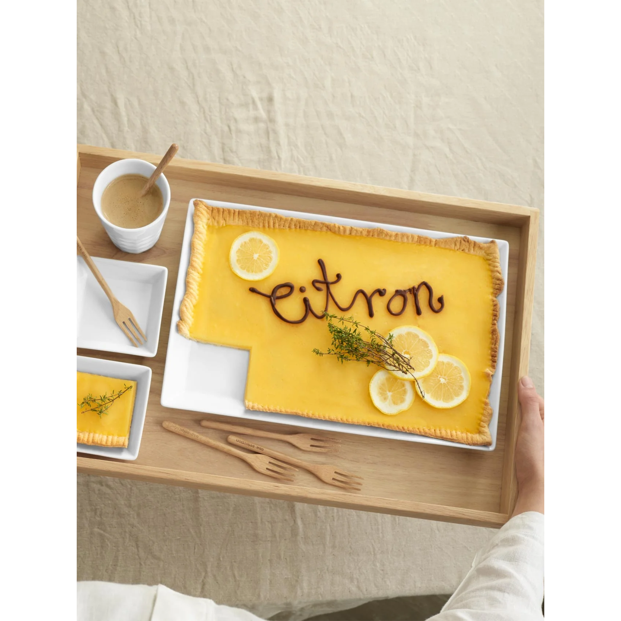 Plat de service, 250 °C, porcelaine, blanc, 39,5 x 26 x 3 cm