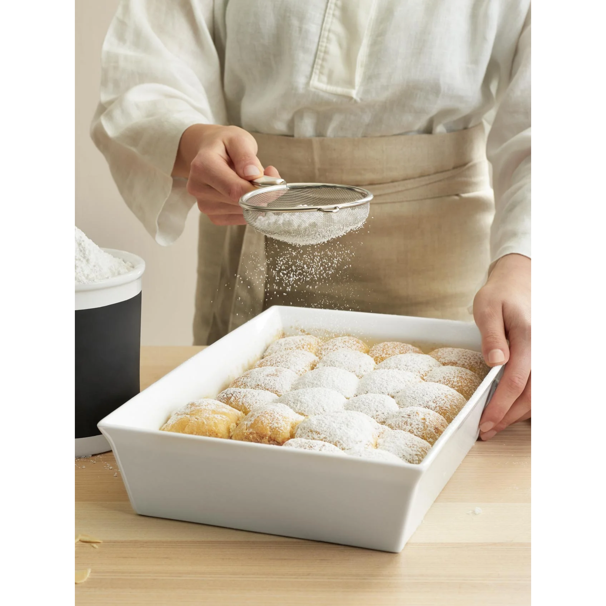 Plat à gratin, 250 °C, porcelaine, blanc, 38 x 24 x 8 cm