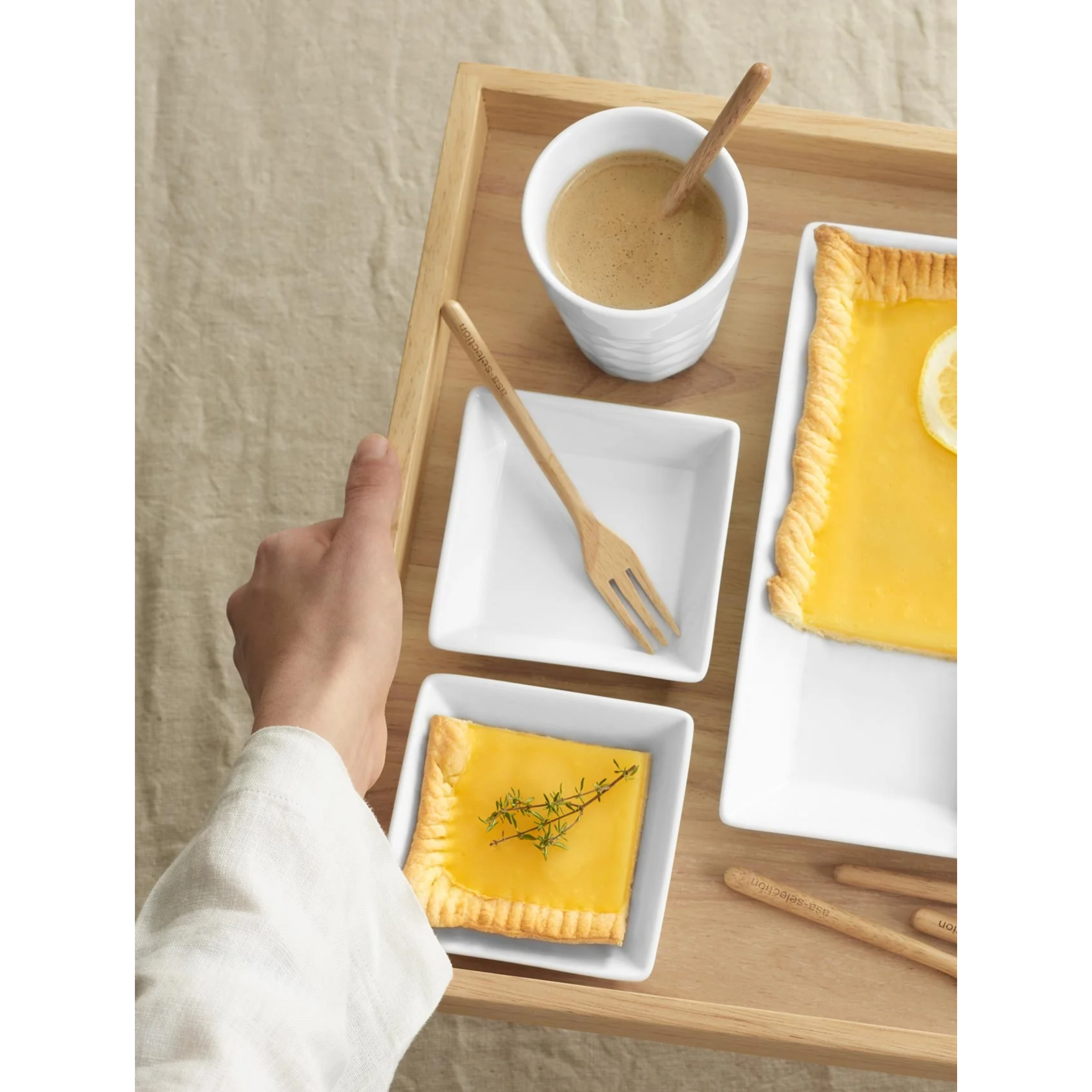 Assiette à apéritif, 250 °C, porcelaine blanche, 10 x 10 cm