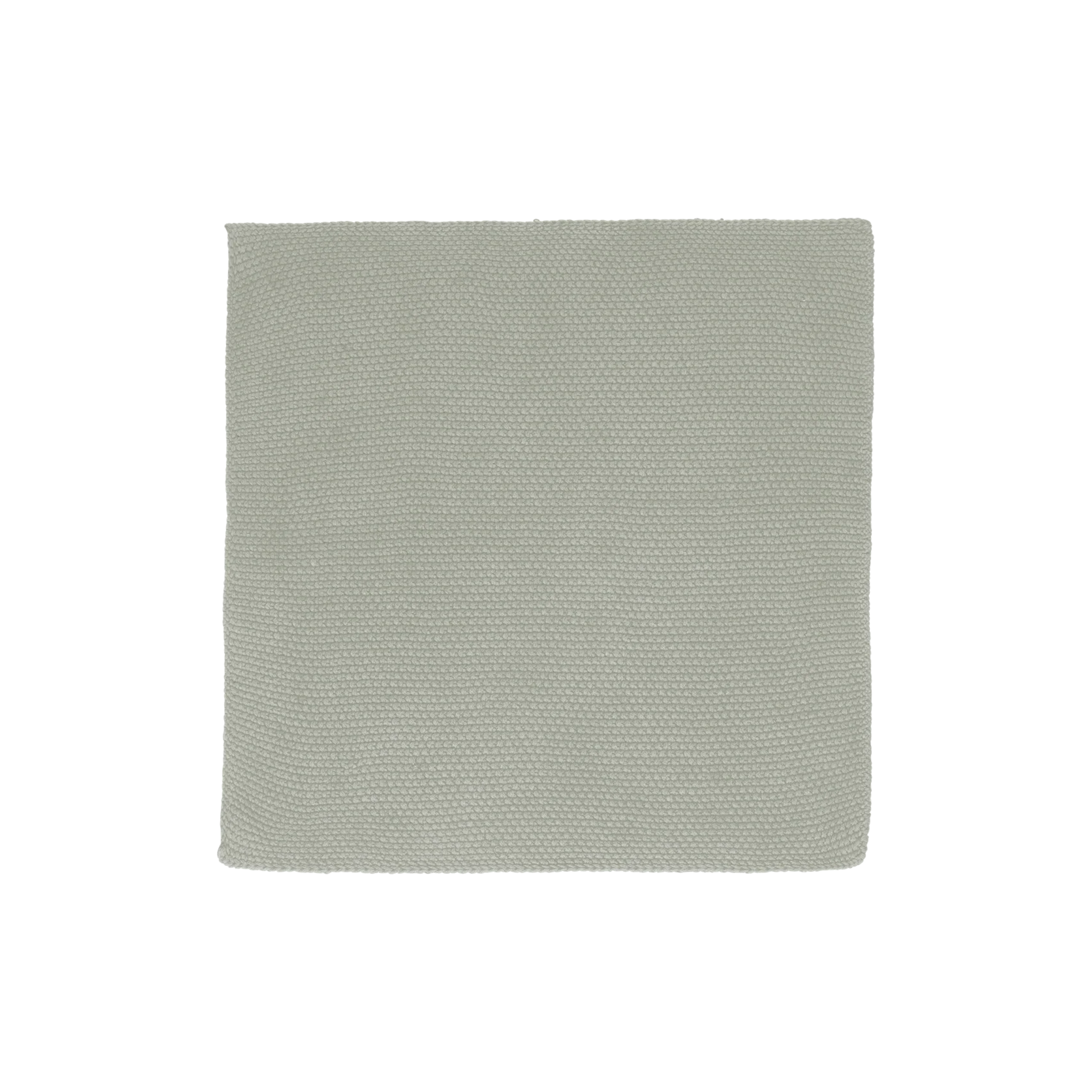 Écharpe en coton, lot de 2, tricotée, kaki, 30 x 30 cm