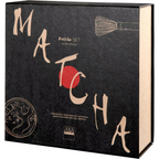 ASA Selection Matcha Set Geschenkbox mit Steinzeug-Schüssel, Bambus-Löffel und Schneebesen, Hasu Shiny