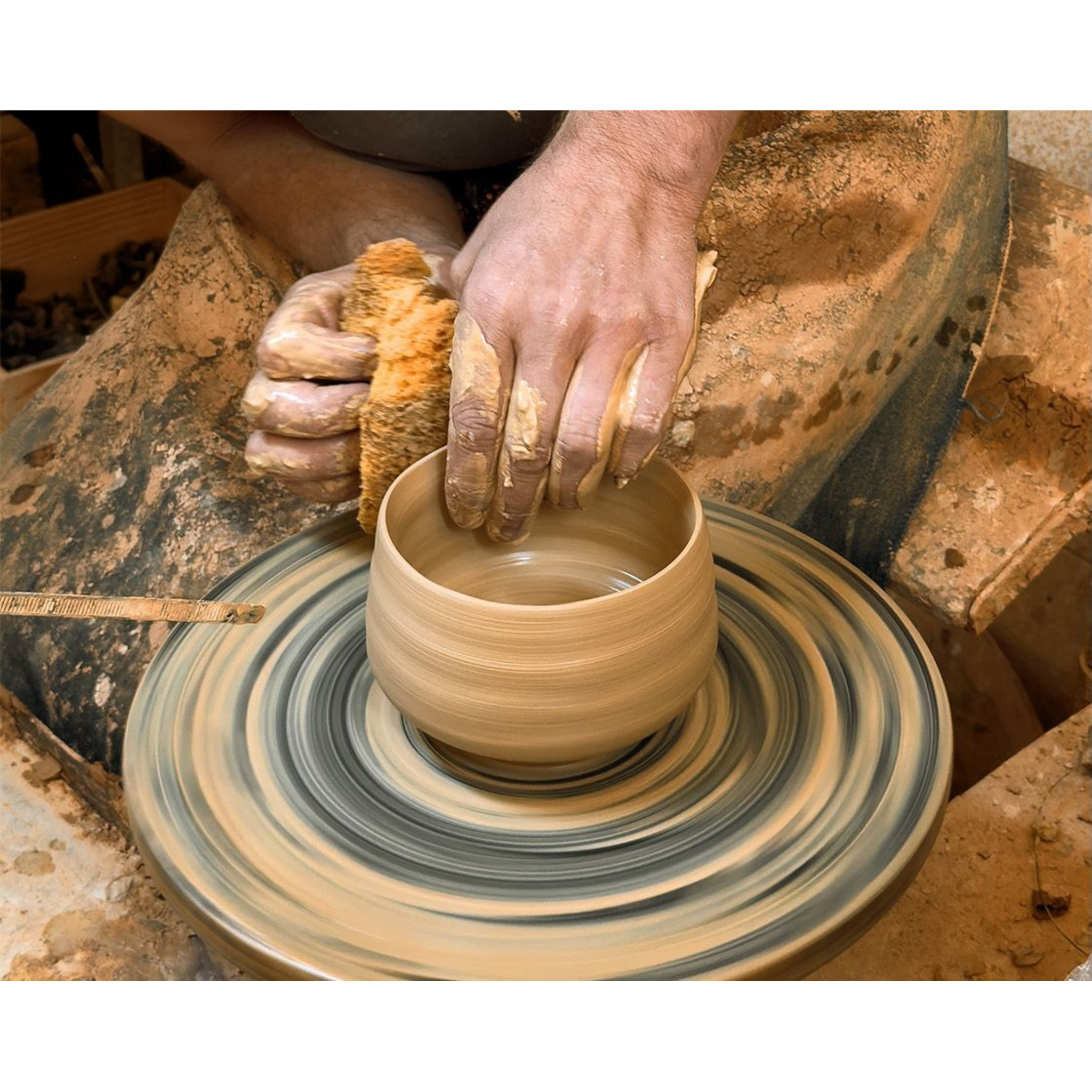 Service à thé Matcha Hasu brillant dans une boîte cadeau