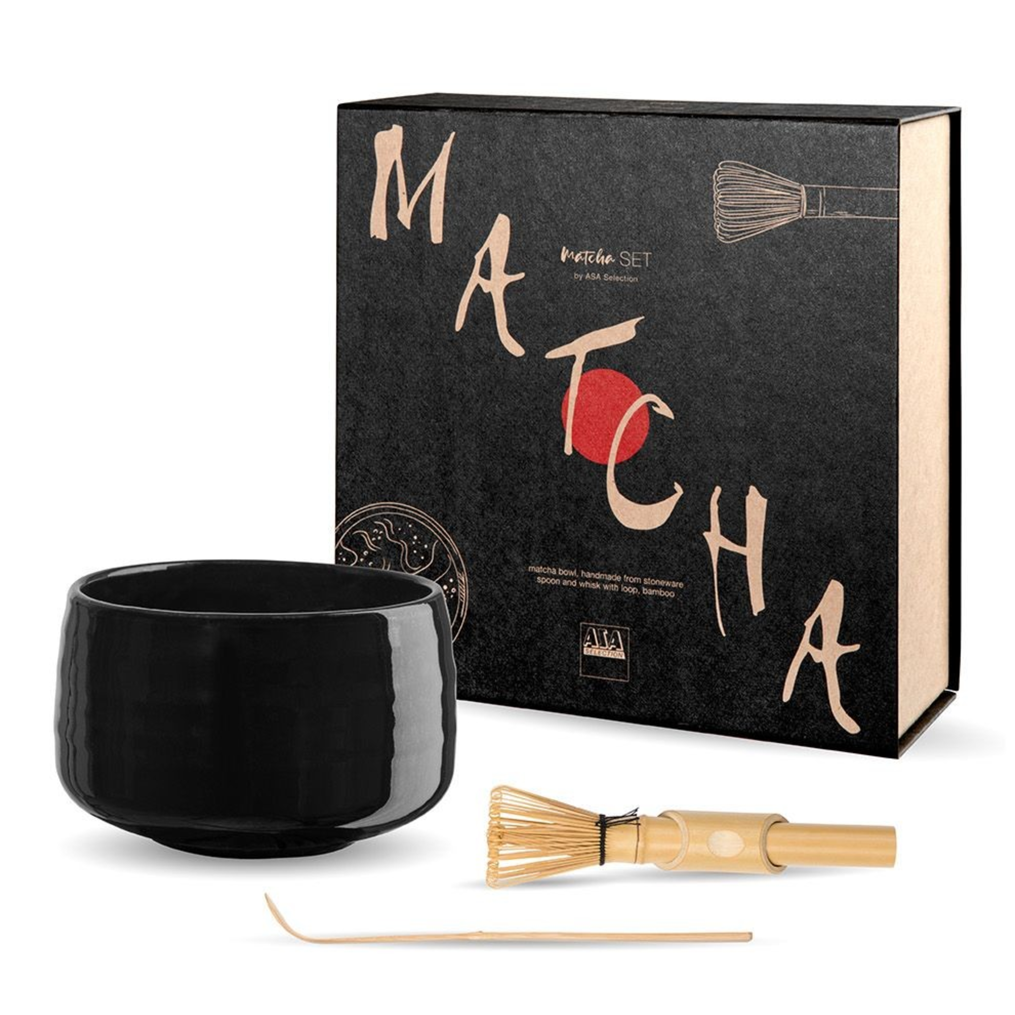 Coffret à thé Matcha kombu brillant dans une boîte cadeau