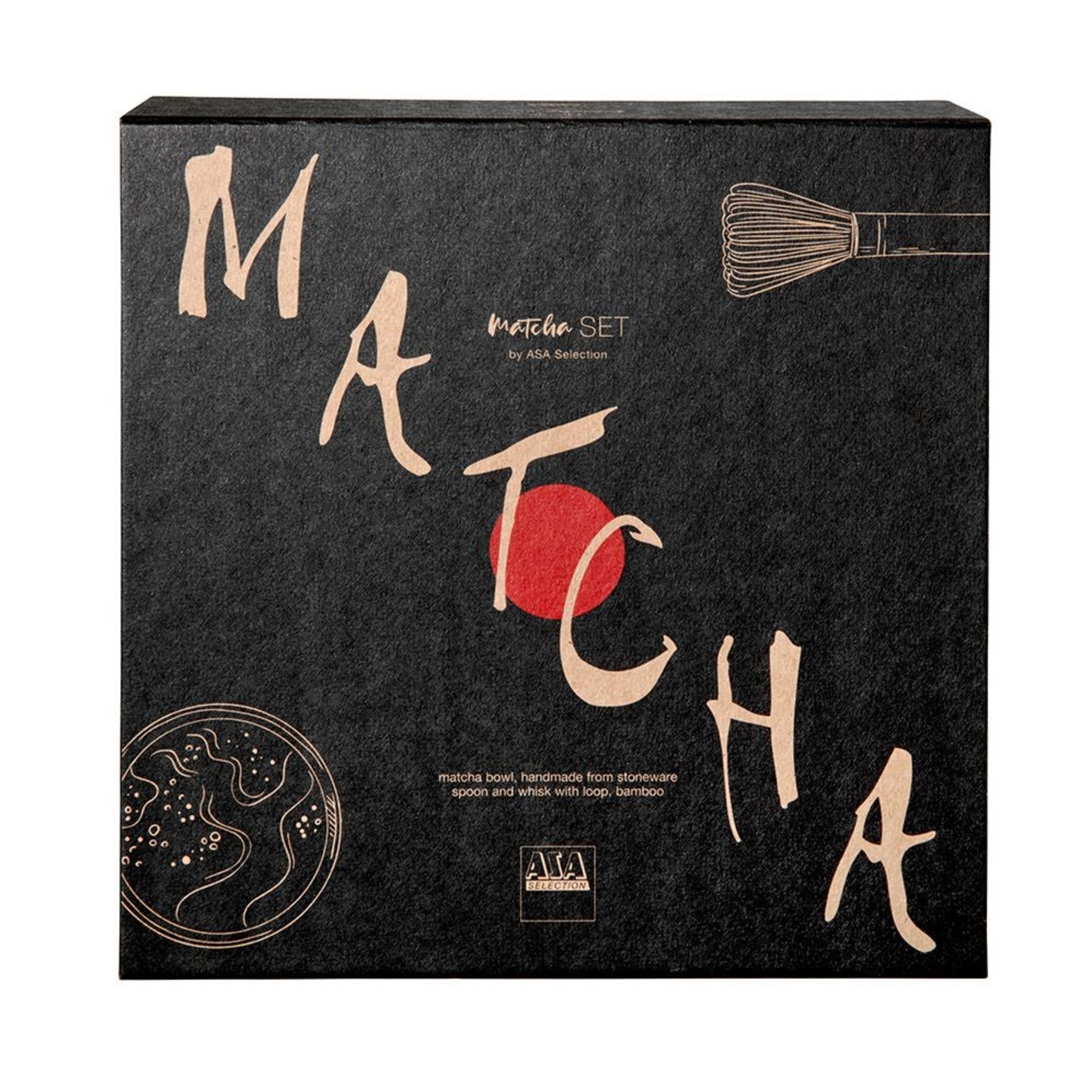 Service à thé Matcha Ishi brillant dans un coffret cadeau