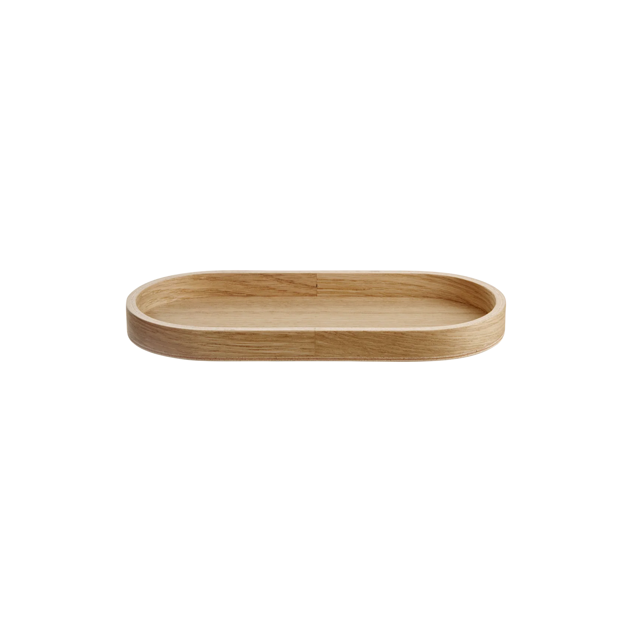 Plateau ovale en bois 23 cm