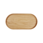 Ovales Holztablett aus Eichenholz in Natur, 44 cm – ASA Selection Serviertablett