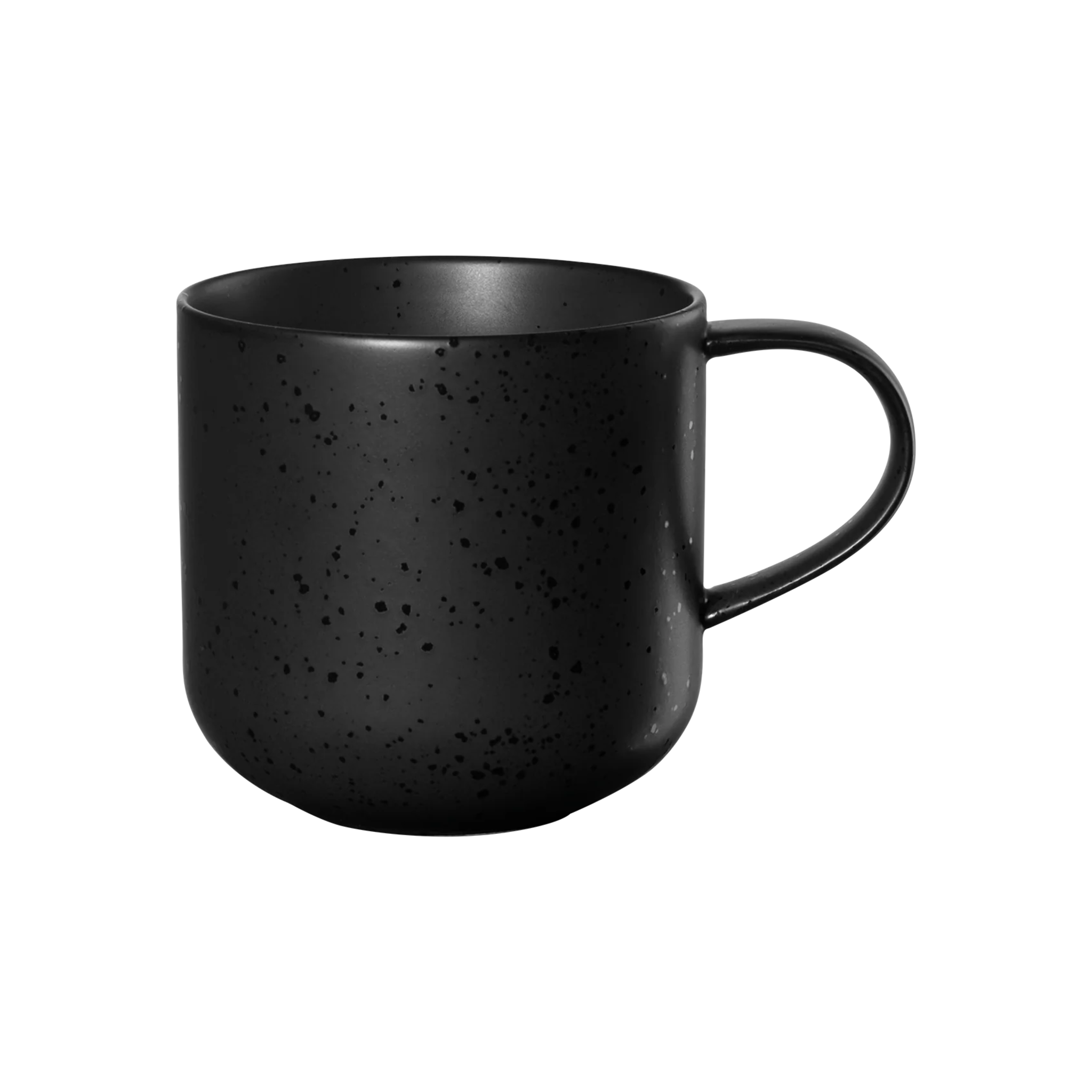 Mug en porcelaine noire