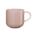 ASA Henkelbecher Hanami in Rosa – elegante Keramiktasse mit Sprenkel-Muster und geschwungenem Griff