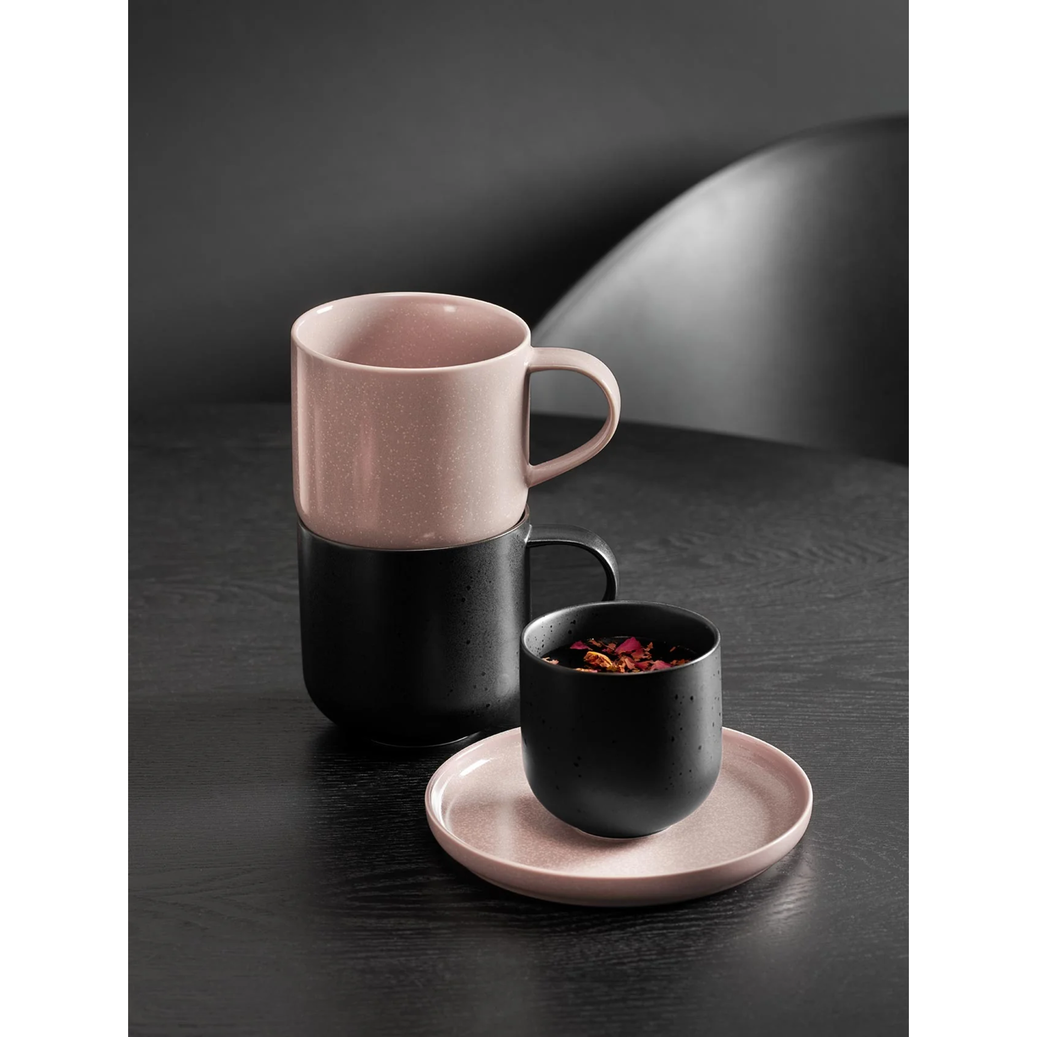 Mug en porcelaine rose