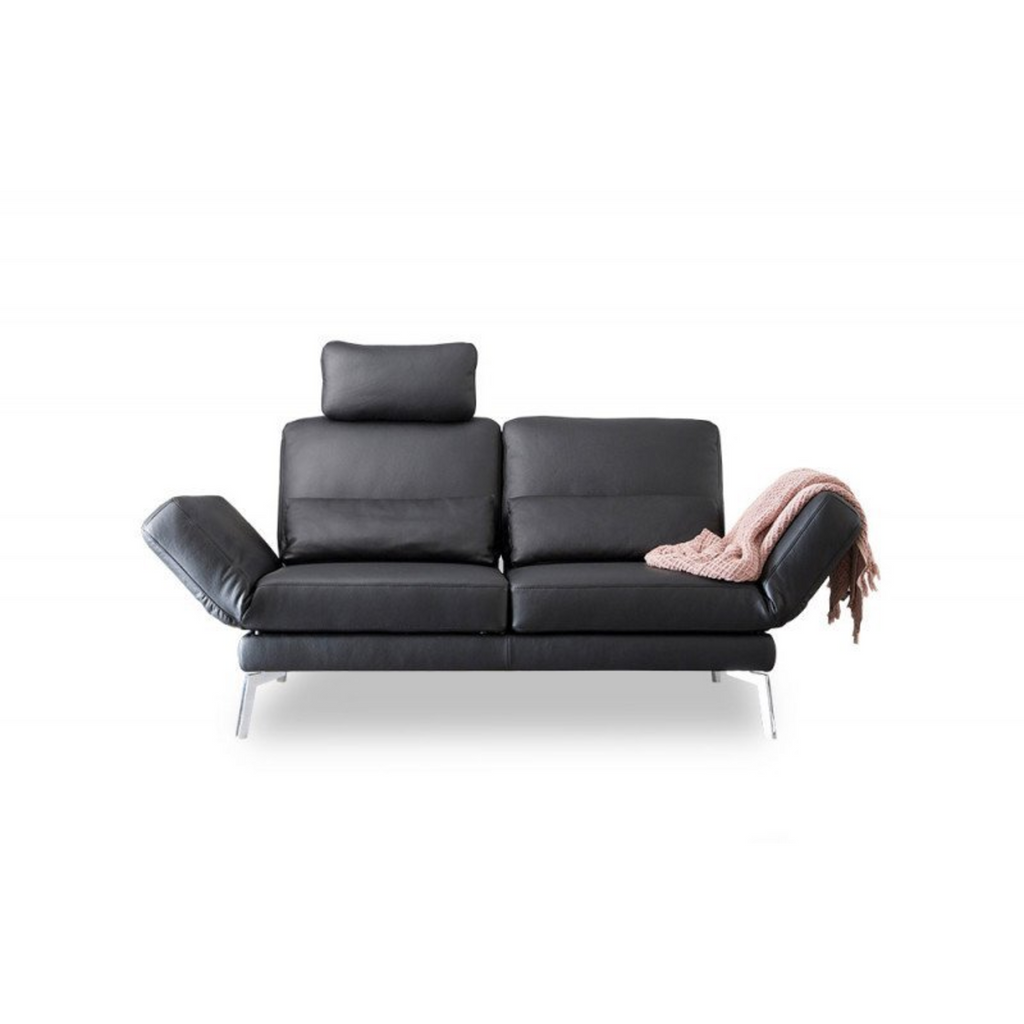 Funktions-Sofa Leder 2-Sitzer