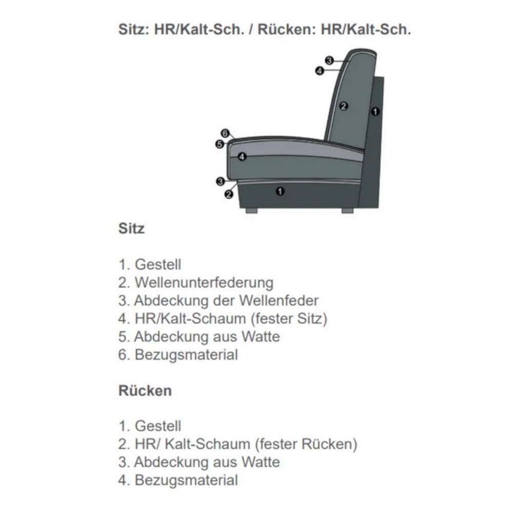 Megasofa en velours côtelé fin SK-781