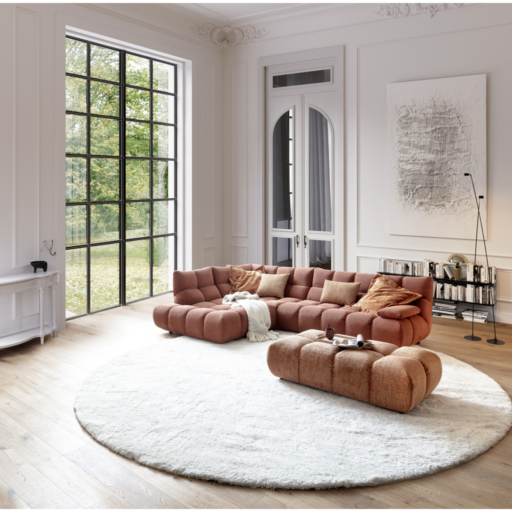 Megasofa en velours côtelé fin SK-781