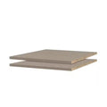 Rauch Black Einlegeböden 2er-Set in Grau, 50cm breit, für Kleiderschrank