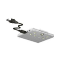 Rauch LED-Beleuchtung Skat Shine mit USB-Anschluss, flaches Aluminium-Leuchtenmodul mit 7 LEDs