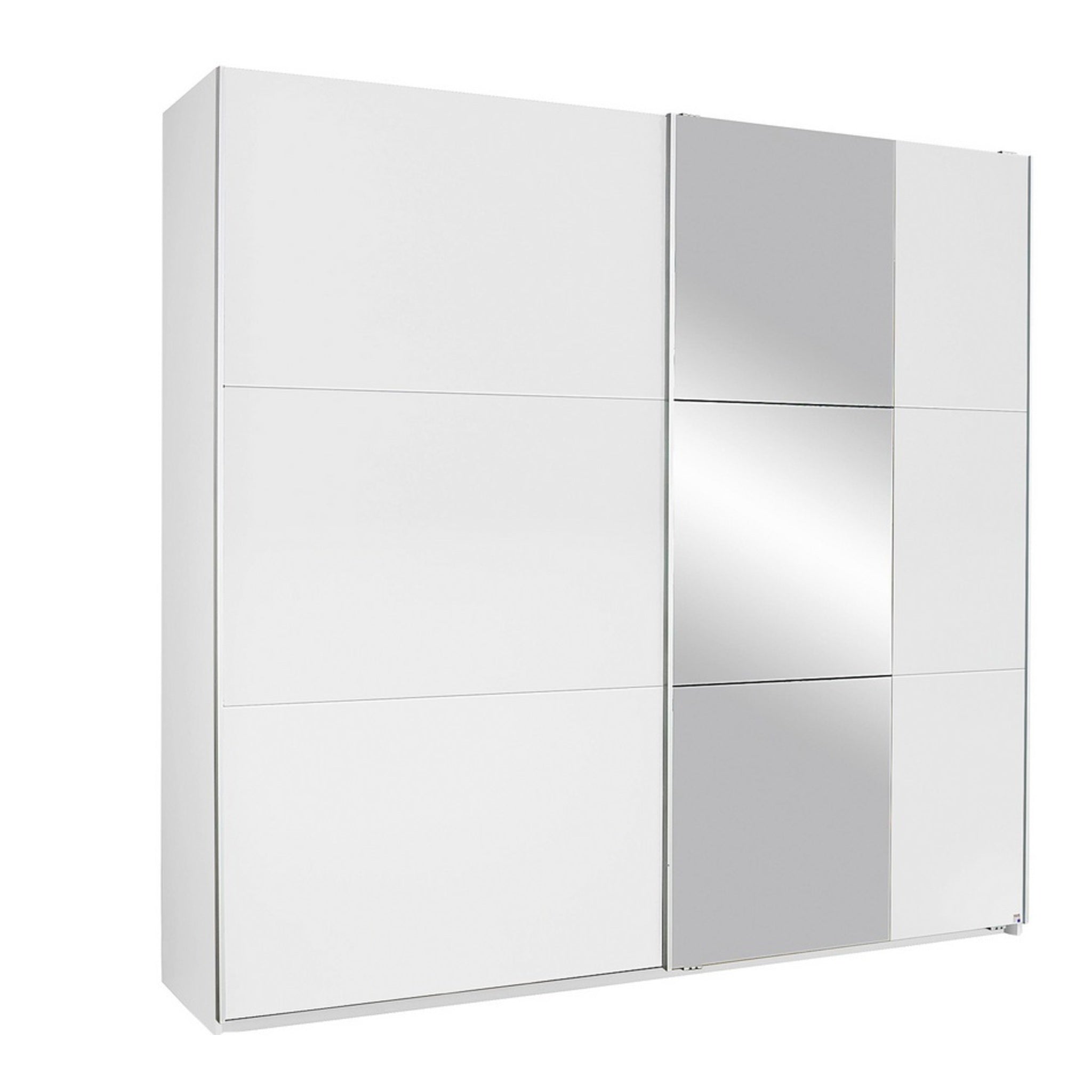 Schwebetürenschrank Kronach weiss