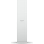 Rauch Allrounder Apothekerschrank Weiß – schmaler Hochschrank mit grauem Griff, modernes Design