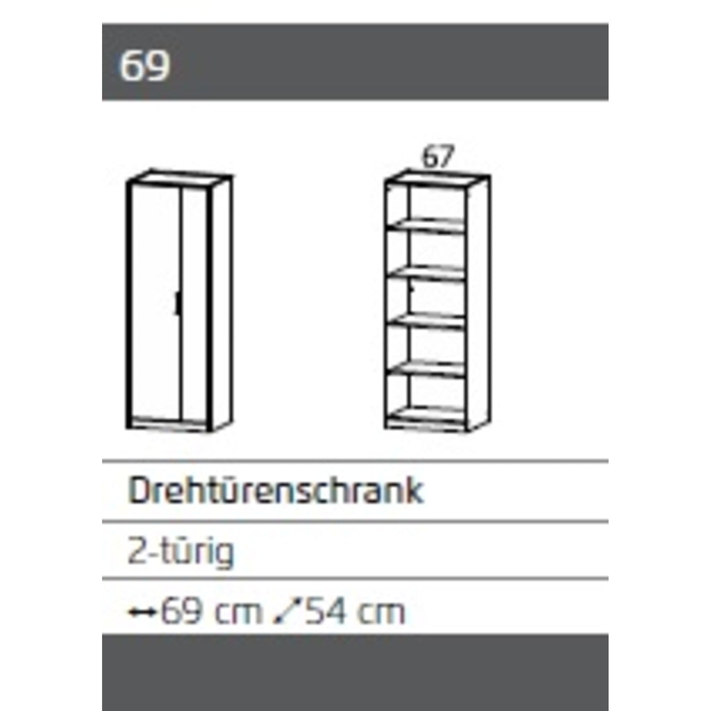 Schrank Allrounder 2-Türig