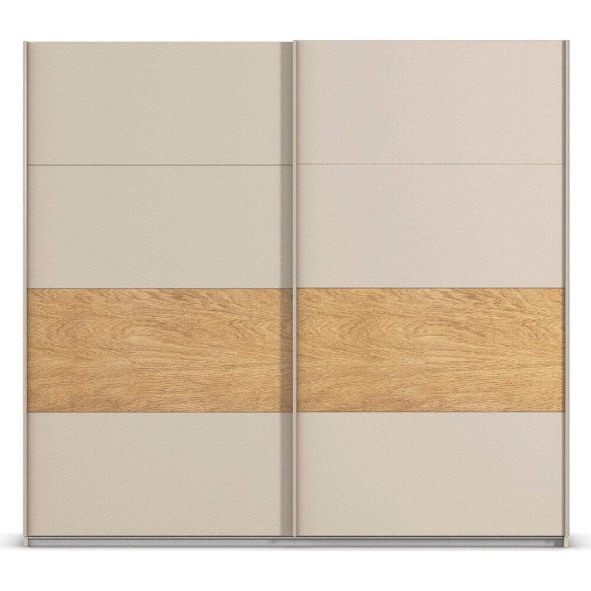 Élégante armoire à portes coulissantes à 2 portes Malva