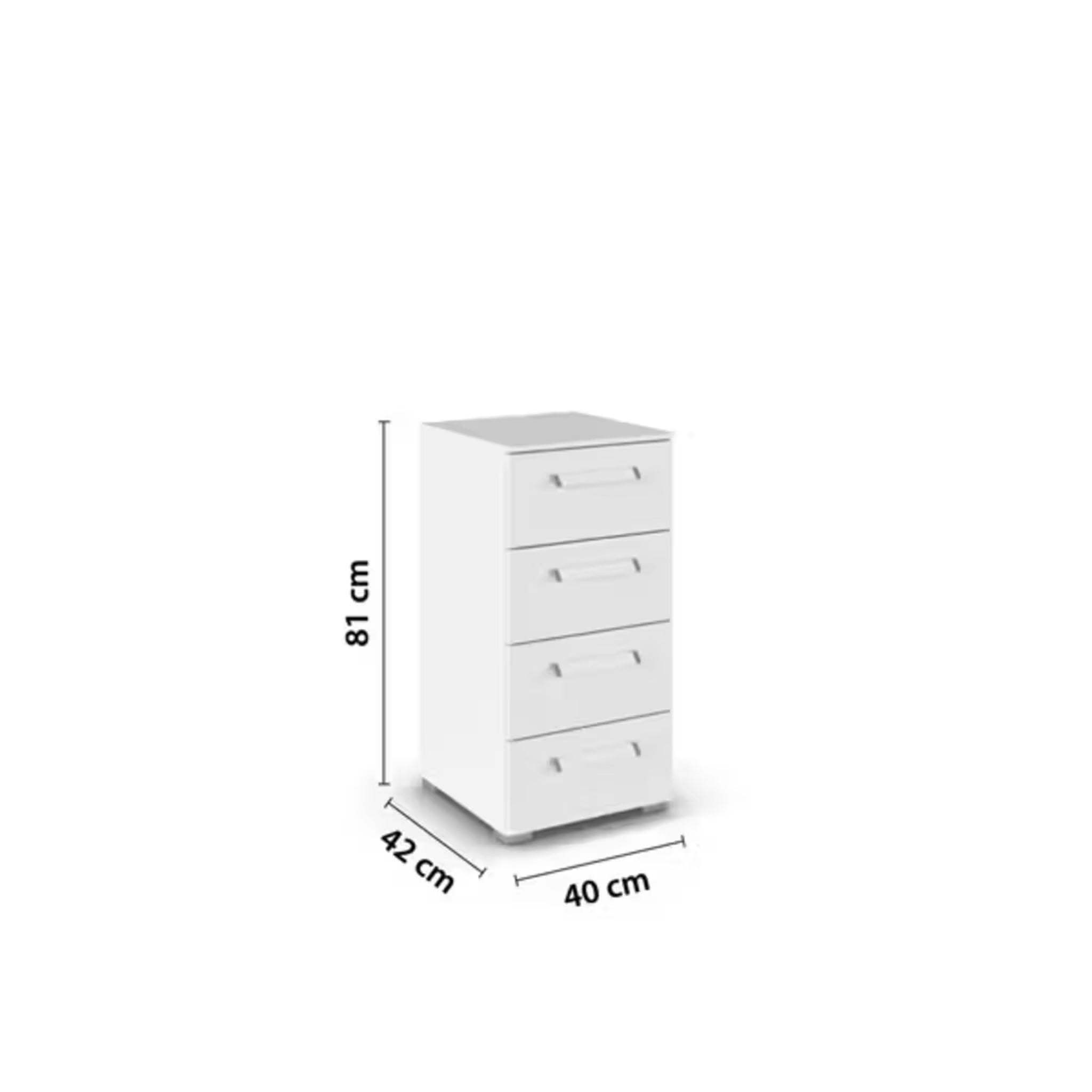 Commode Evea à 4 tiroirs