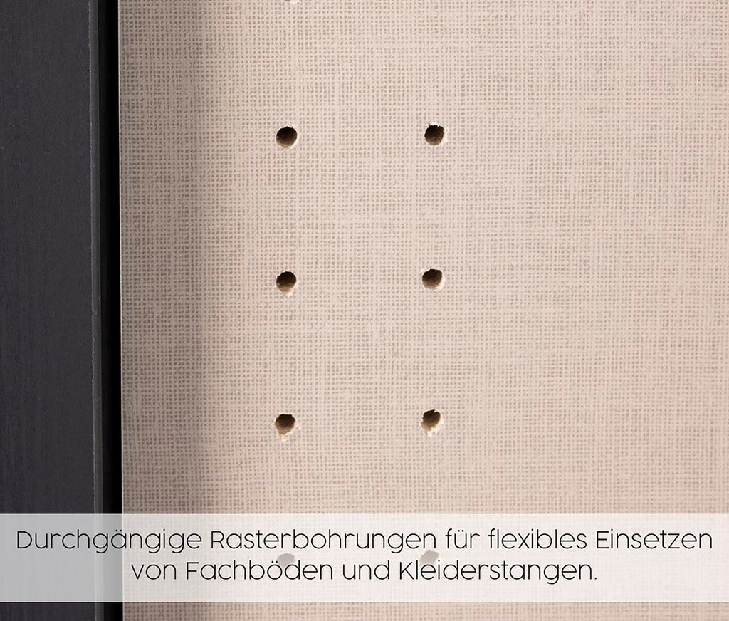 Armoire scandinave à 5 portes