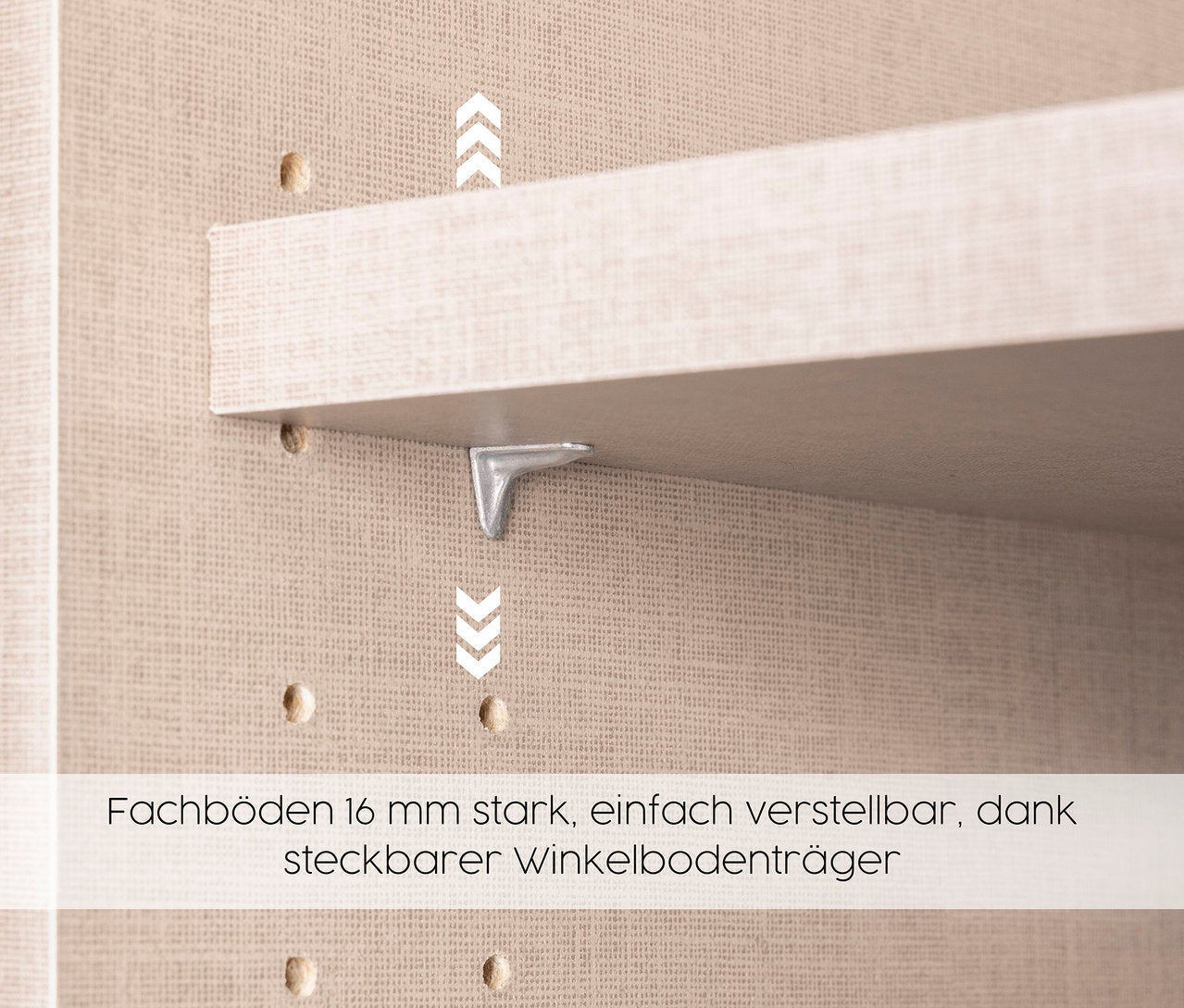 Armoire scandinave à 5 portes