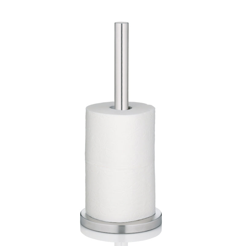 Porte-papier toilette Carta en acier inoxydable mat