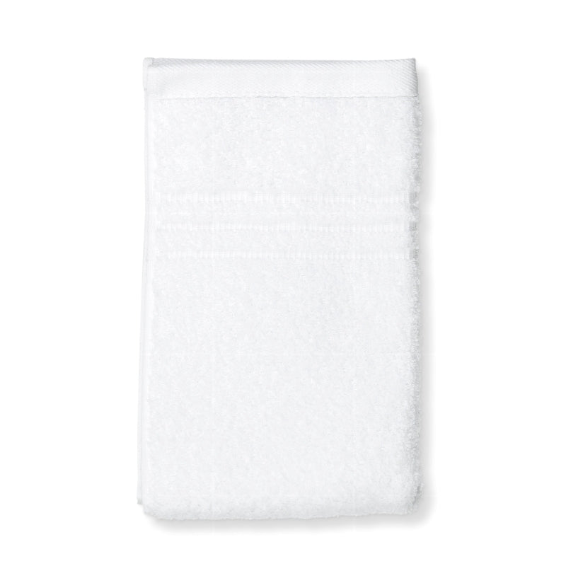 Serviette d'invité Leonora blanc neige 30x50