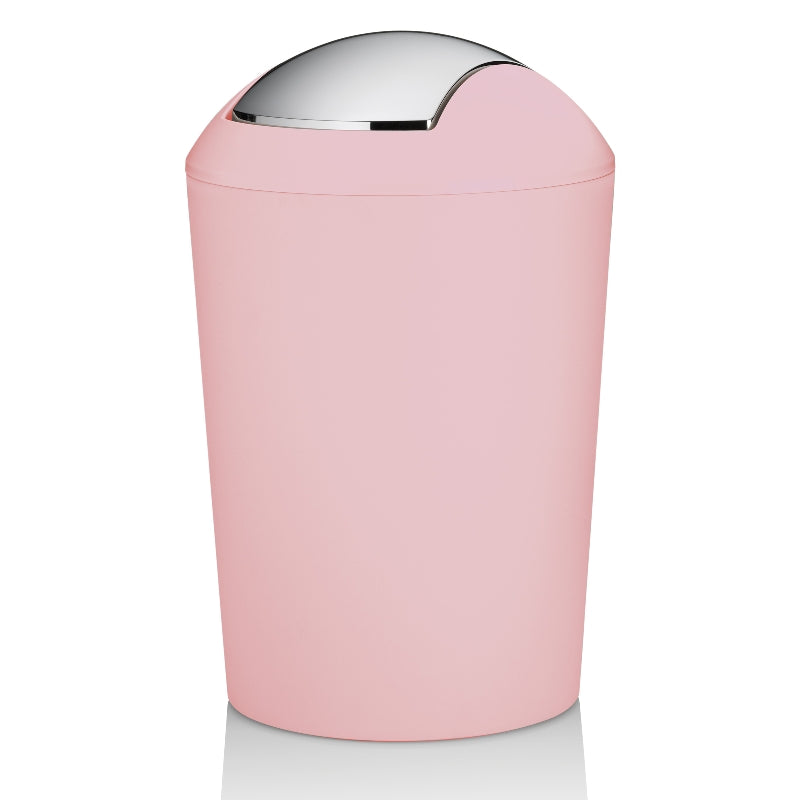 Seau Marta à couvercle basculant, 1,7 litre, vieux rose