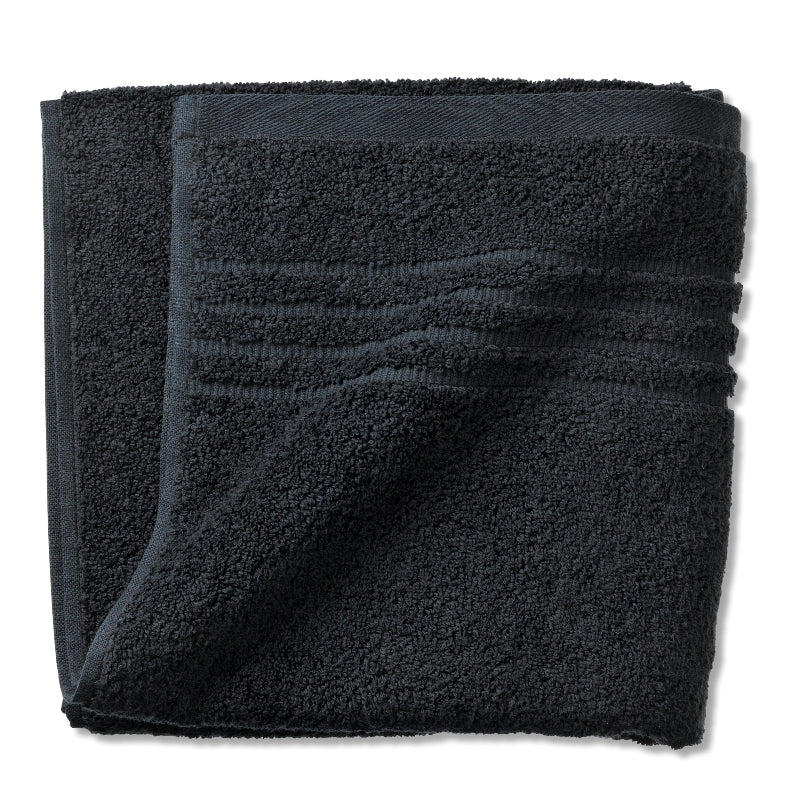 Serviette Leonora, noir de jais