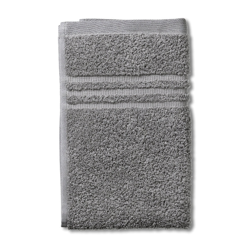 Serviette d'invité Leonora gris givré