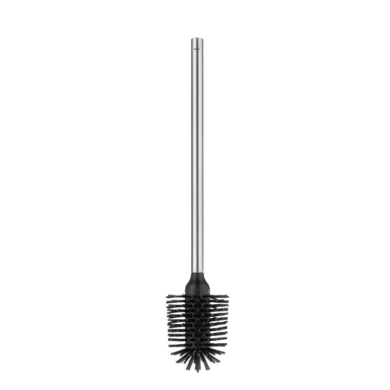 Brosse de toilette en silicone noir