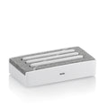 Kela Seifenschale Cube weiß - Moderne Badezimmeraccessoires online kaufen