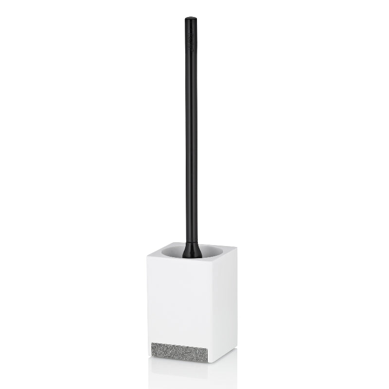 Ensemble de toilette Cube Poly blanc