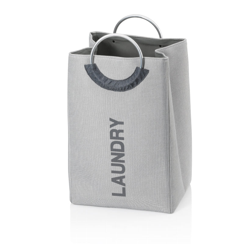 Sac à linge Palma, gris roche