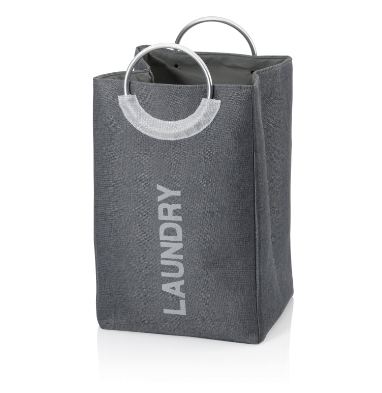 Sac à linge Palma, gris granit