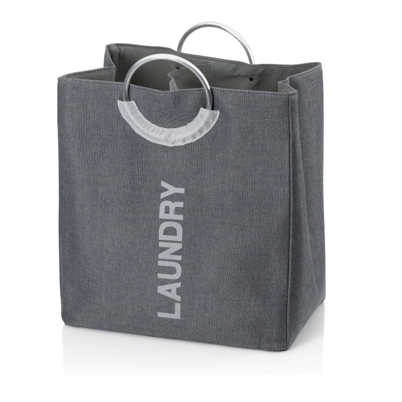 Sac à linge Palma, gris granit