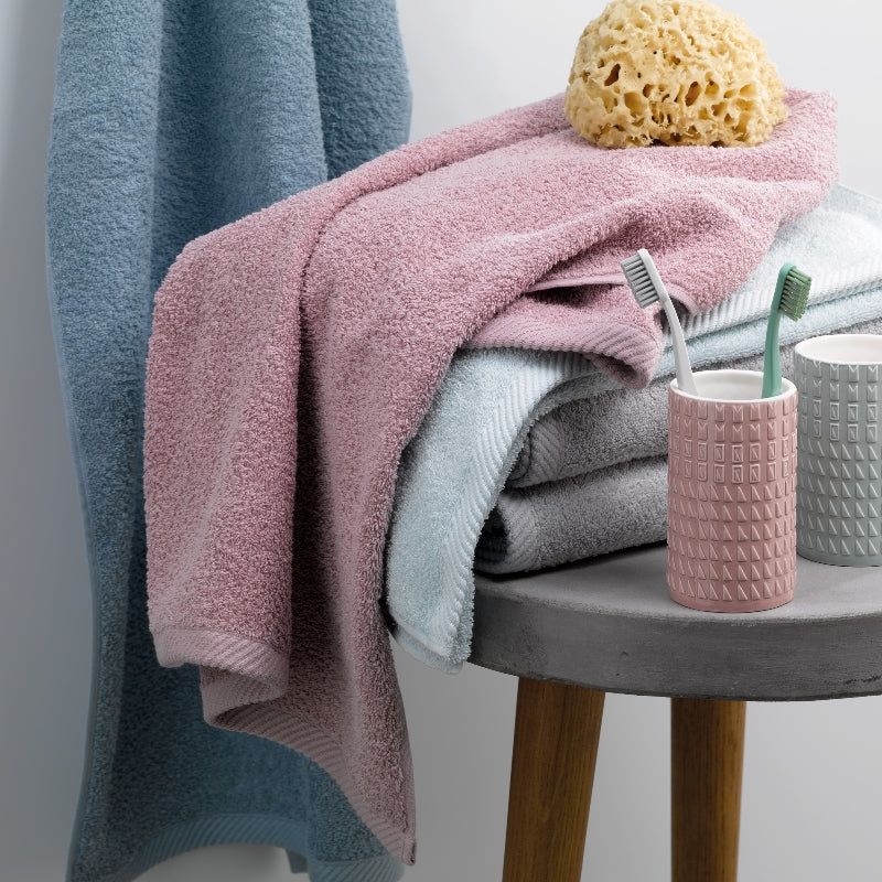 Serviette de bain Ladessa, rose ancienne