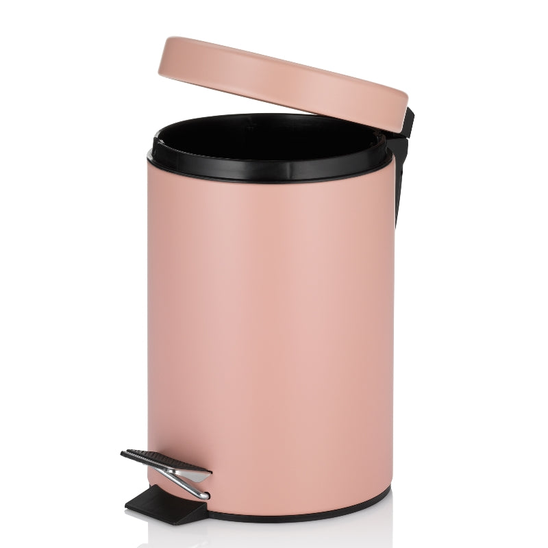 Poubelle cosmétique Monaco 3L, vieux rose