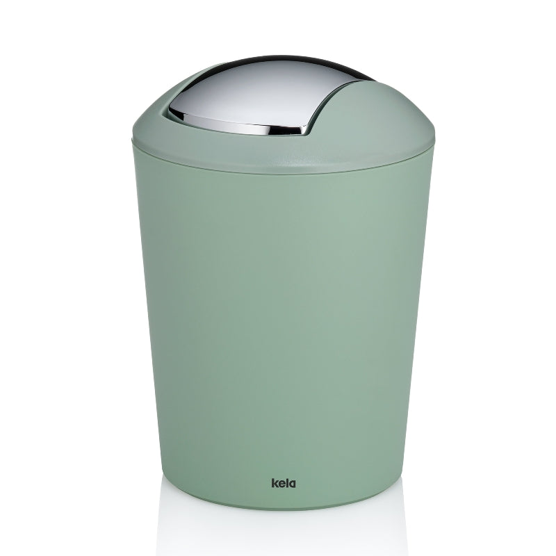 Seau à couvercle basculant, Marta 1,7 litre vert jade